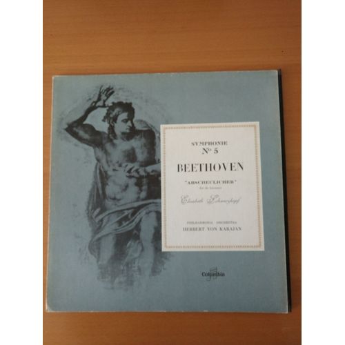 Beethoven Symphonie N 5 Karajan Et Air De Léonore Schwarzkopf (Édition Originale 1958)