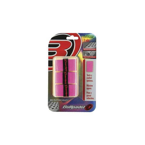 Accessoires: Overgrip Bullpadel Gb-1201 Rose Fluo-Taille-