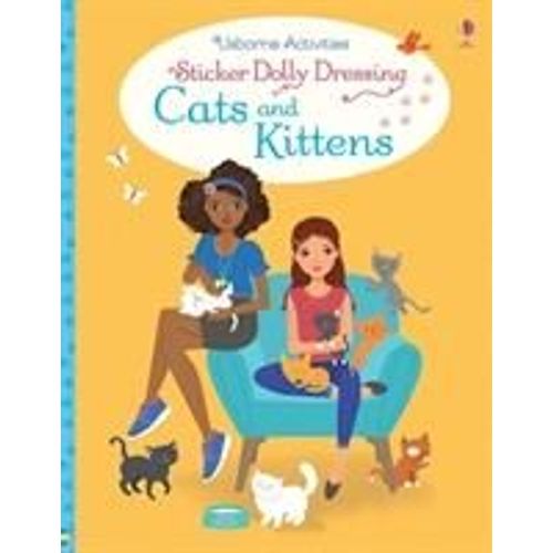 Sticker Dolly Dressing Cats And Kittens