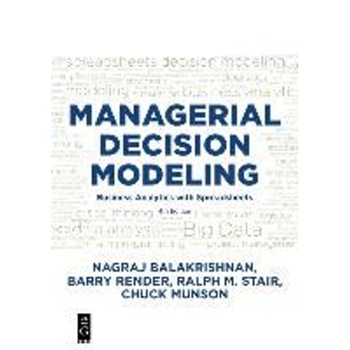 Managerial Decision Modeling