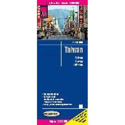 Reise Know-How Landkarte Taiwan (1:300.000)