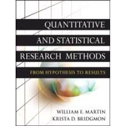 Quantitative And Statistical Research Methods