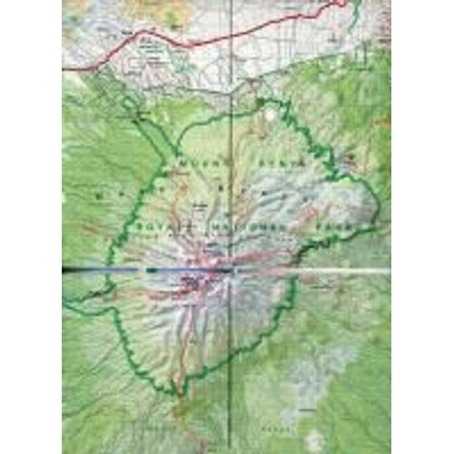 Africa. The Highest Peaks. Terraquest Trekking Map