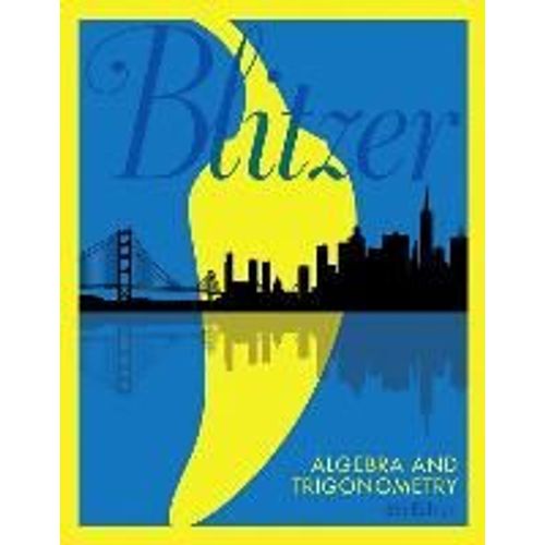 Algebra And Trigonometry