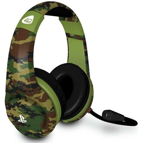 4Gamers PRO4-70 Casque Gaming Camo pour PS4