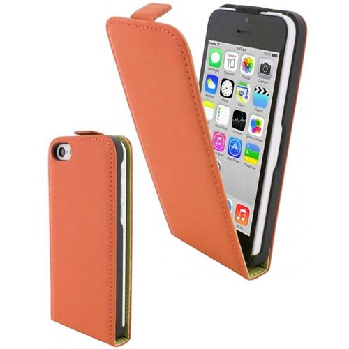 Etui Slim Luxy Orange Pour Iphone 5c
