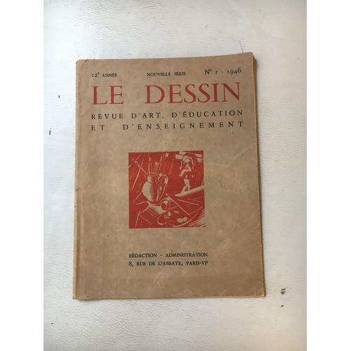 Le Dessin Revue D'art 1946