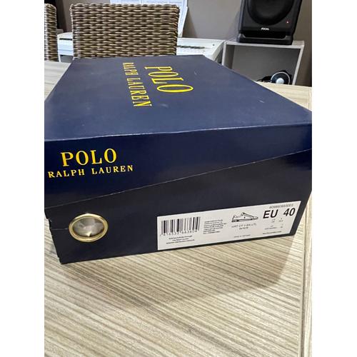 Baskets Polo Ralph Lauren Blanche Pour Homme Taille 40.