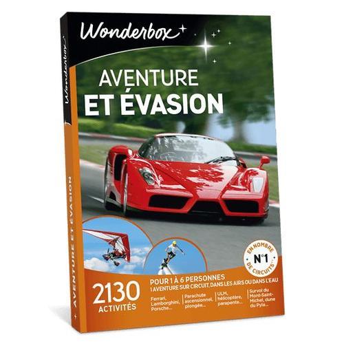 Coffret Wonderbox Aventure Et Évasion