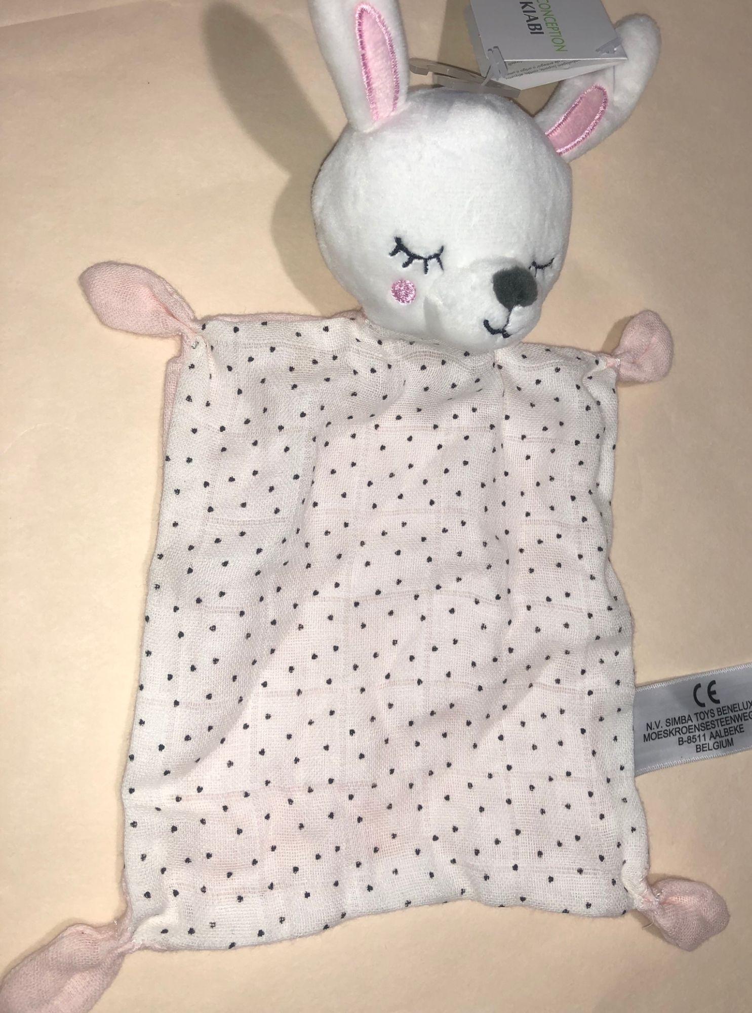 Doudou lapin rose – Creation for you