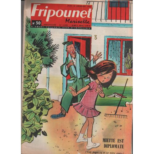 Fripounet Et Marisette N°50 Miette Est Diplomate