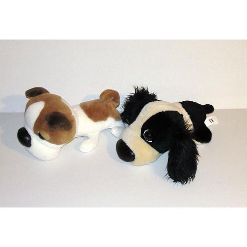 Chien Artlist International Lot 2 Peluche Chien Gros Yeux