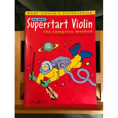Mary Cohen's Superseries Superstart Violon Méthode Partition Éd. Faber Cd Vol. 1