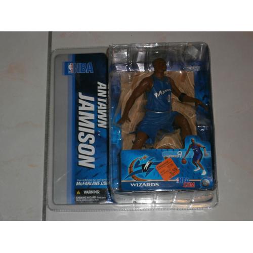 Figurine Mcfarlane De Basketball De A. Jamison Des Wizards S.9 Nba