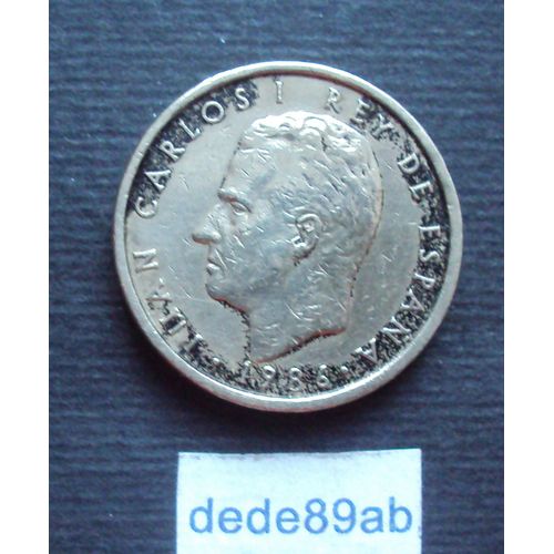 Espagne.. Pièce De 100 Pesetas . Cien Pesetas 1986 ( Type Juan Carlos )