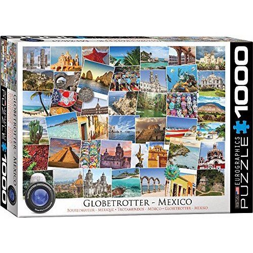 Eurographics Mexico Globetrotter (1000 Piece) Puzzle