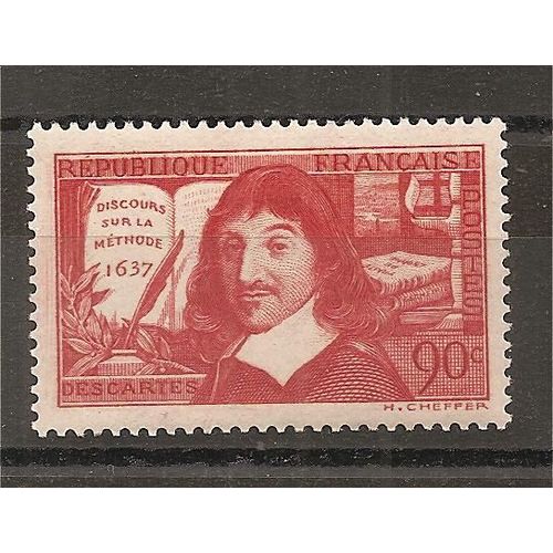 341 (1937) René Descartes - Discours Sur La Méthode N* (Cote 2,3e) (6197)