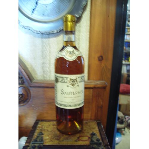 Vin Sauternes 1955 Appellation Contrôlée Paul Etienne Père Et Fils À St Peray (Ardeche)
