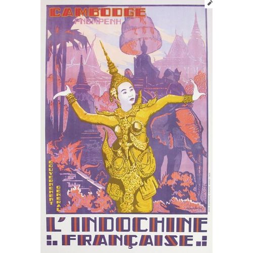 Affiche Indochine Française