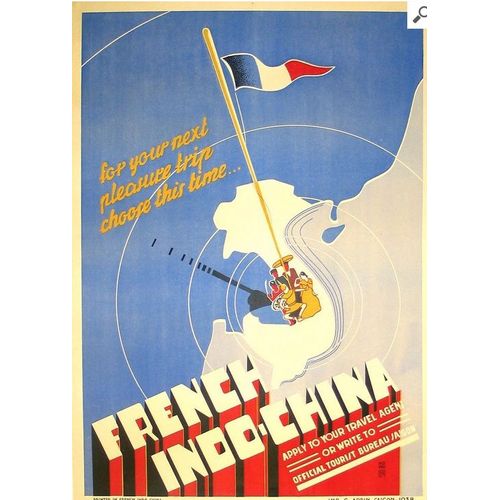 Affiche Indochine