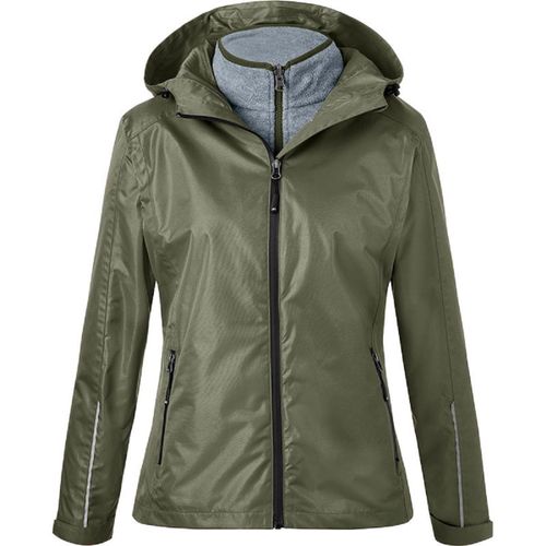 Veste Polyvalente 3 En 1 - Femme - Jn1153 - Vert Olive
