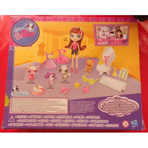 Coffret Littlest Petshop - Blythe - Une Journée Au Spa Avec Les Petshop