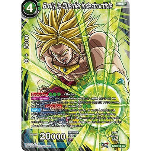 Dragon Ball Super - Ex03-16 Brillante - Broly, Le Guerrier Indestructible