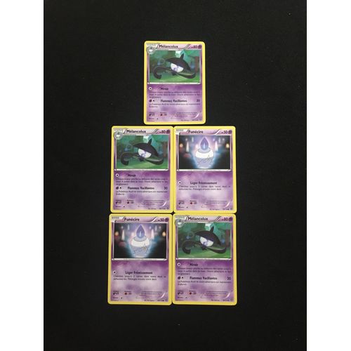 2x Funécire + 3x Mélancolux (Pokemon)