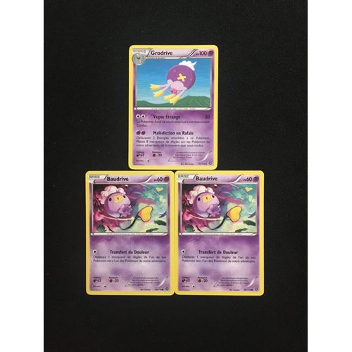 2x Baudrive + Grodrive (Pokemon)