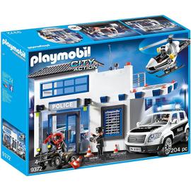 Playmobil City Action 71395 pas cher, Commissariat de police avec