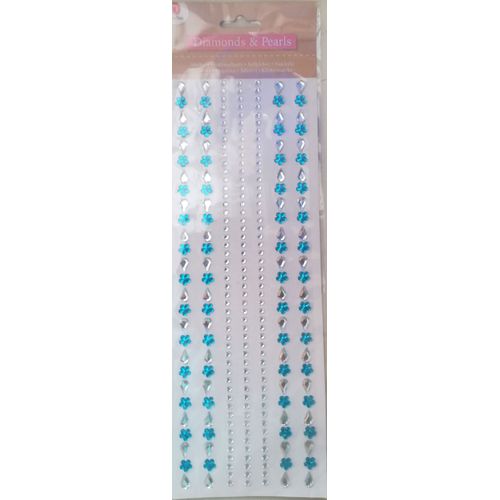 Strass Autocollants (Fleurs, Gouttes Et Rond) En Cristal Synthétique Pour Scrapbooking, Carterie, Décoratin...