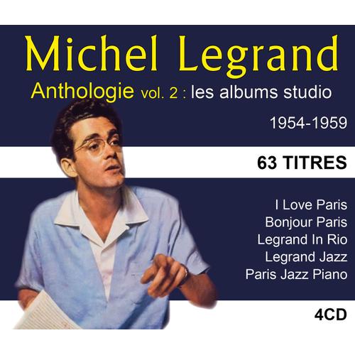 Michel Legrand - Anthologie Vol 2 : Les Albums Studio - Coffret 4 Cd