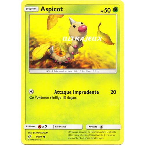 Pokémon - 3/181 - Aspicot - Sl9 - Soleil Et Lune - Duo De Choc - Commune