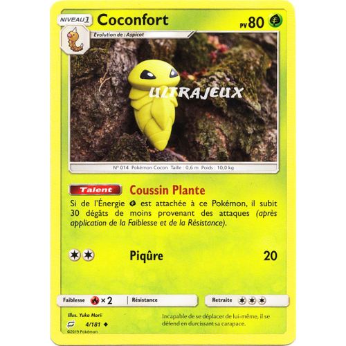 Pokémon - 4/181 - Coconfort - Sl9 - Soleil Et Lune - Duo De Choc - Peu Commune