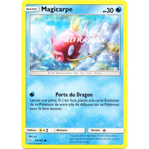 Pokémon - 29/181 - Magicarpe - Sl9 - Soleil Et Lune - Duo De Choc - Commune