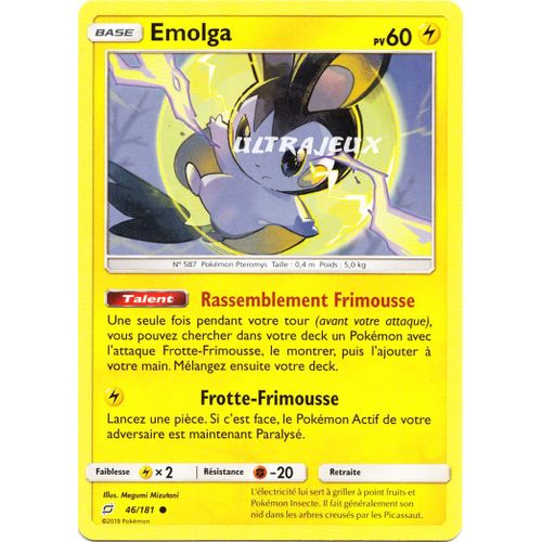 Pokémon - 46/181 - Emolga - Sl9 - Soleil Et Lune - Duo De Choc - Commune