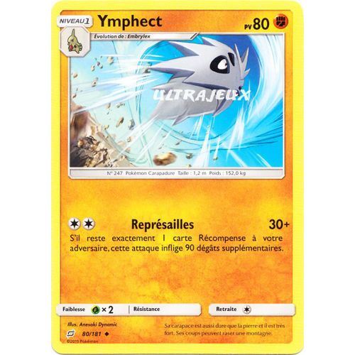 Pokémon - 80/181 - Sl9 - Soleil Et Lune - Duo De Choc - Ymphect - Peu Commune