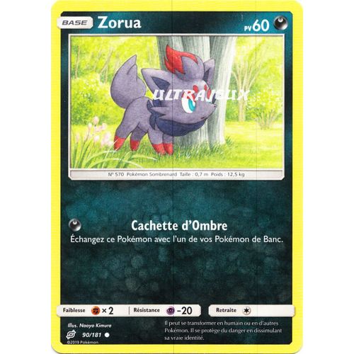 Pokémon - 90/181 - Zorua - Sl9 - Soleil Et Lune - Duo De Choc - Commune