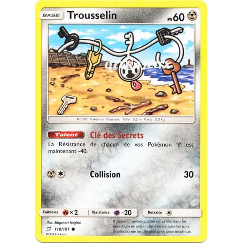 Pokémon - 110/181 - Trousselin - Sl9 - Soleil Et Lune - Duo De Choc - Commune