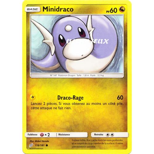 Pokémon - 116/181 - Minidraco - Sl9 - Soleil Et Lune - Duo De Choc - Commune