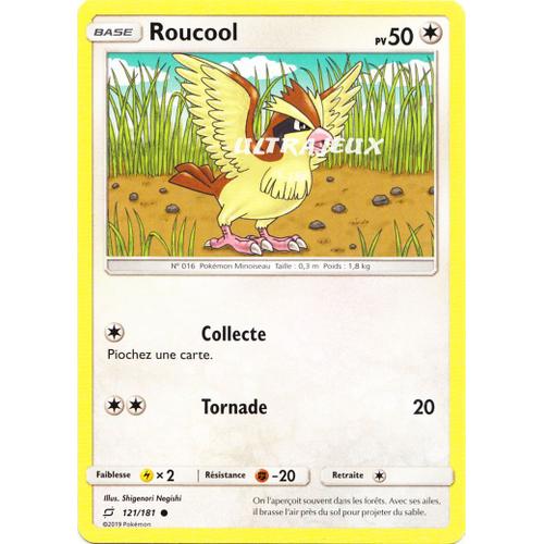 Pokémon - 121/181 - Roucool - Sl9 - Soleil Et Lune - Duo De Choc - Commune
