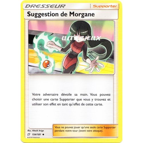 Pokémon - 154/181 - Suggestion De Morgane - Sl9 - Soleil Et Lune - Duo De Choc - Peu Commune