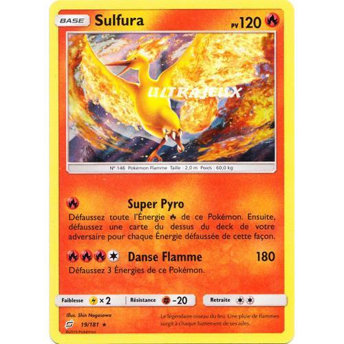 Pokémon - 19-R/181 - Sulfura - Holo Rare