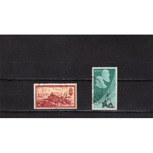 Timbres-Poste DAfrique Du Sud (10ème Anniversaire De La République)