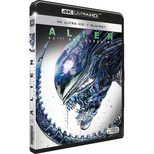 Alien - 4k Ultra Hd + Blu-Ray - 40ème Anniversaire