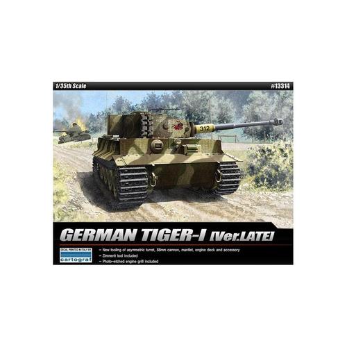 Puzzle Pièces German Tiger I - Late Version