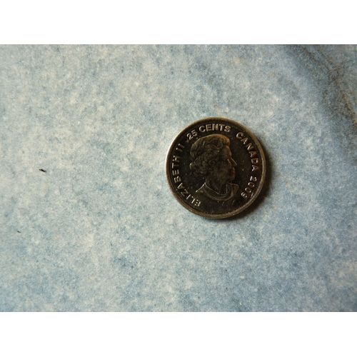 Pièce 25 Cents Canada 2009 Hockey Féminin 2002