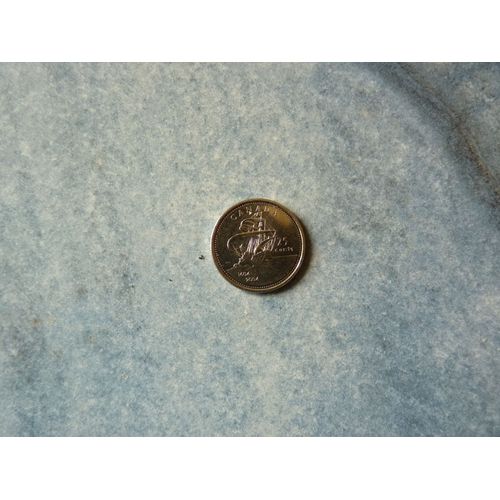 Pièce 25 Cents Canada 2004 Acadie
