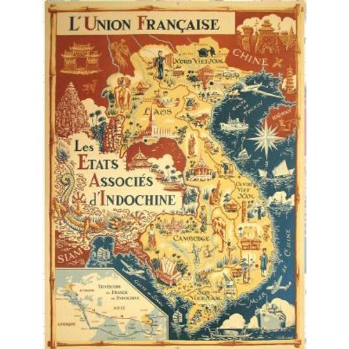 Affiche Indochine