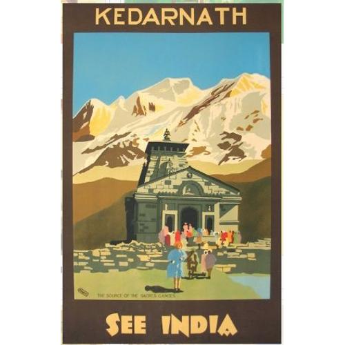 Affiche Inde Kedarnath